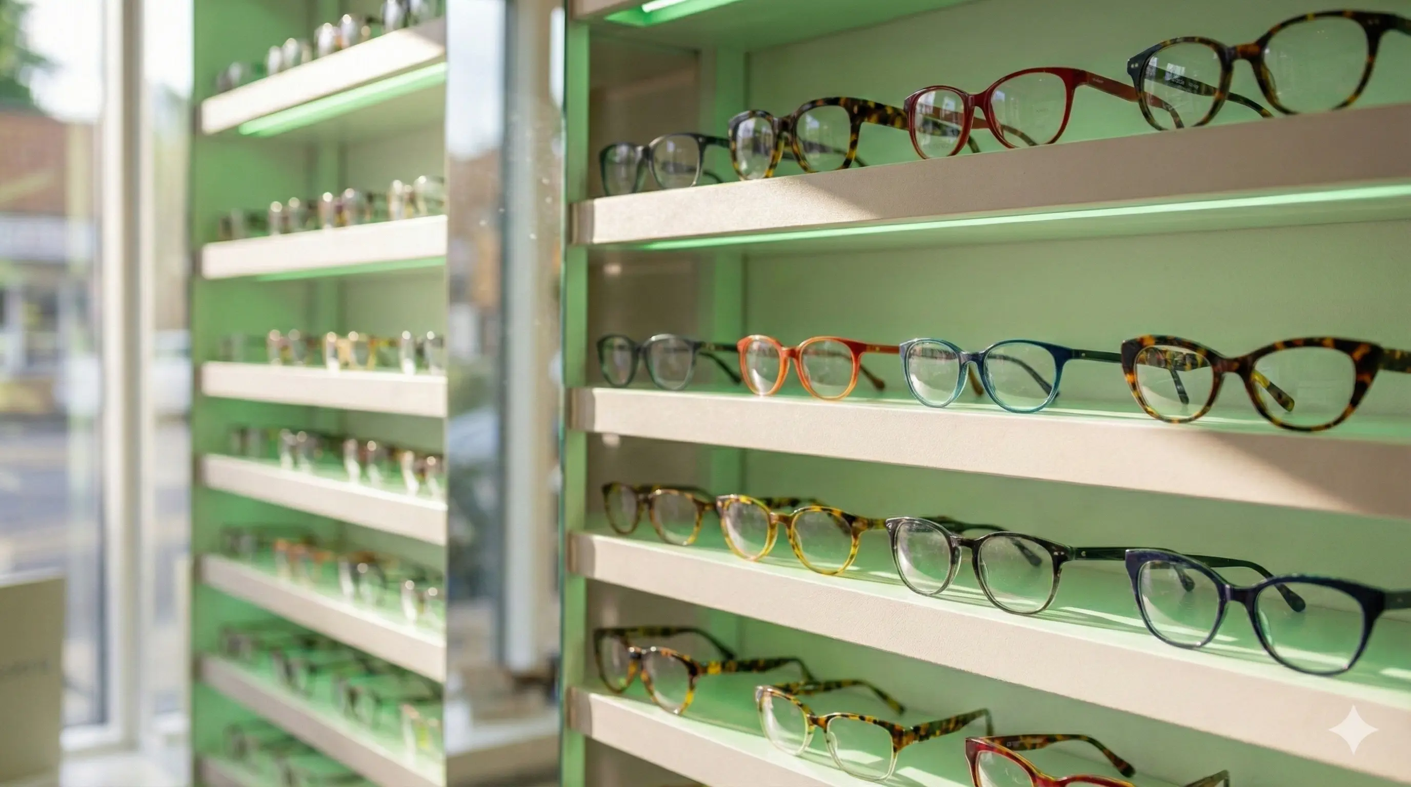 Amplia selección de monturas