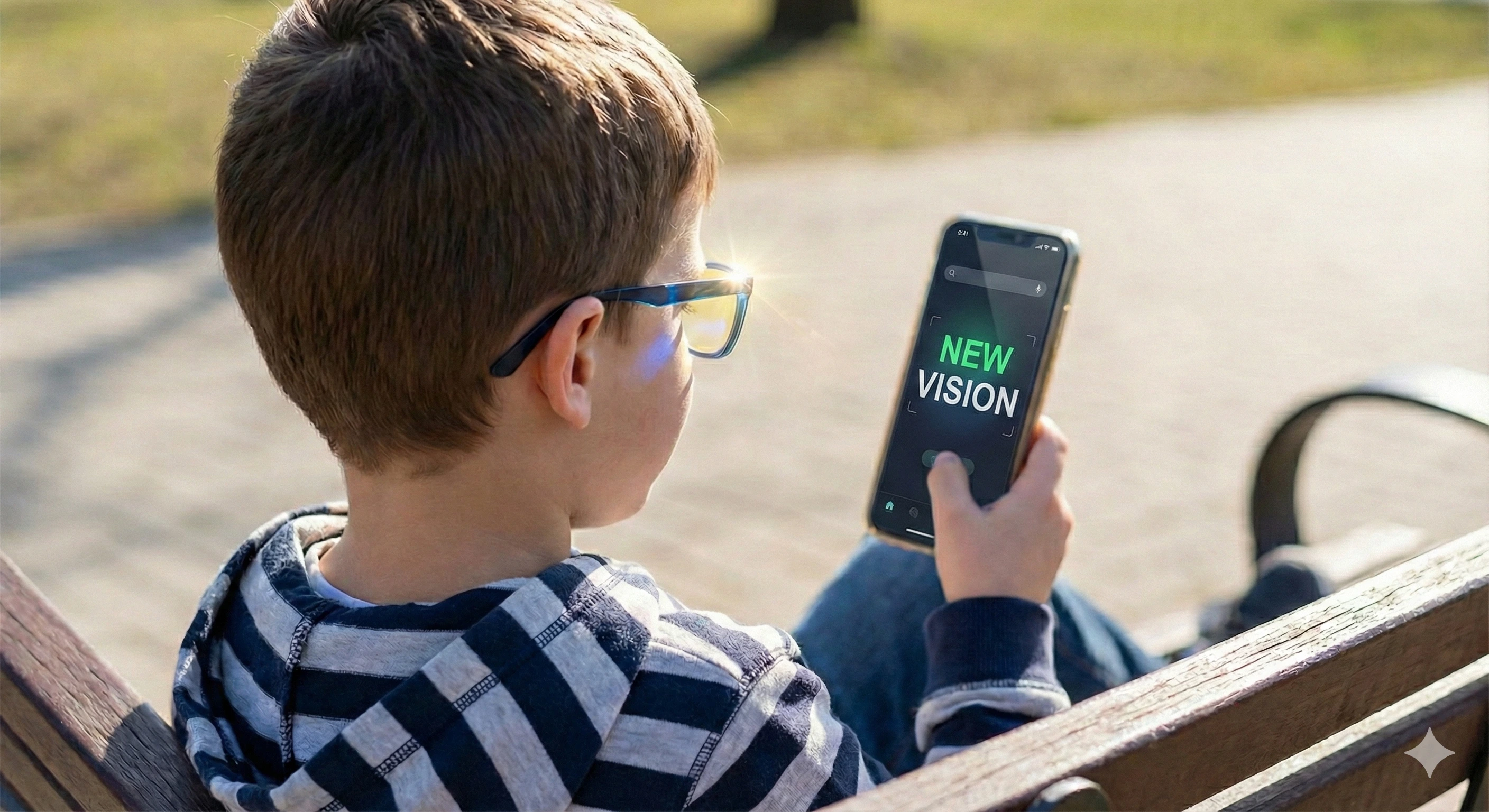 Gafas seguras con protección UV